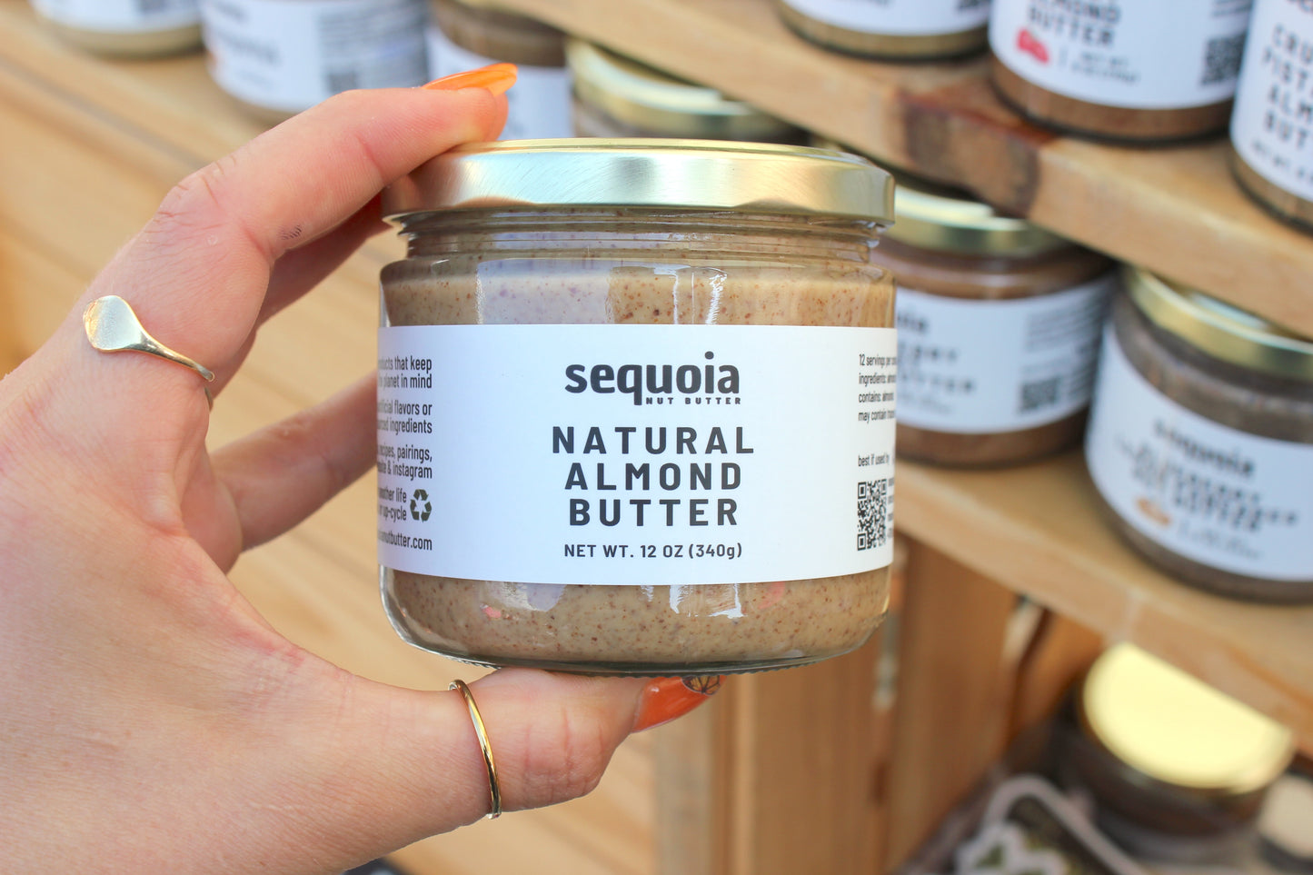 natural almond butter