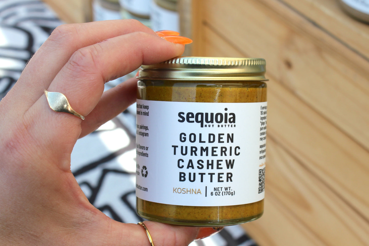 golden turmeric cashew butter