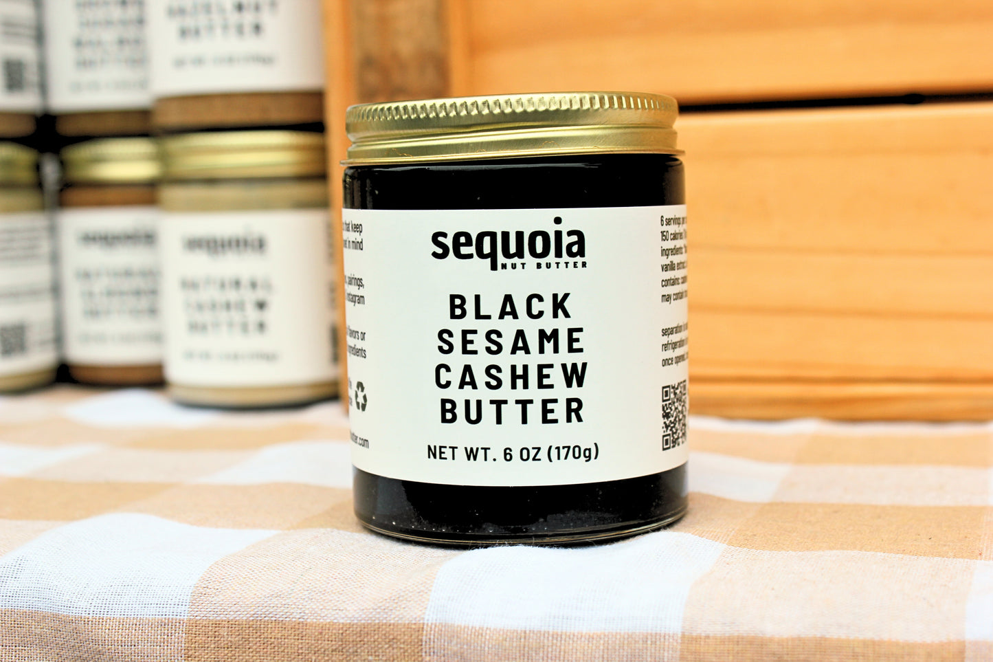 black sesame cashew butter