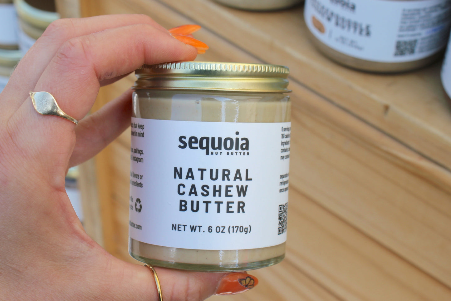 natural cashew butter