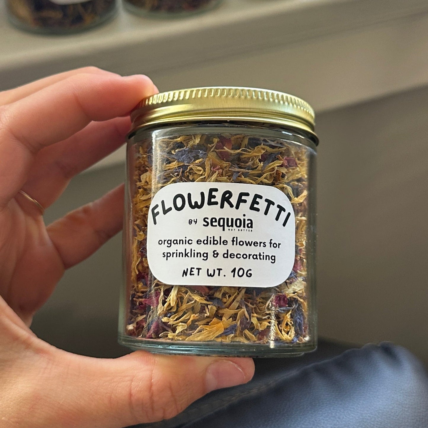 flowerfetti edible flowers | nature's sprinkles