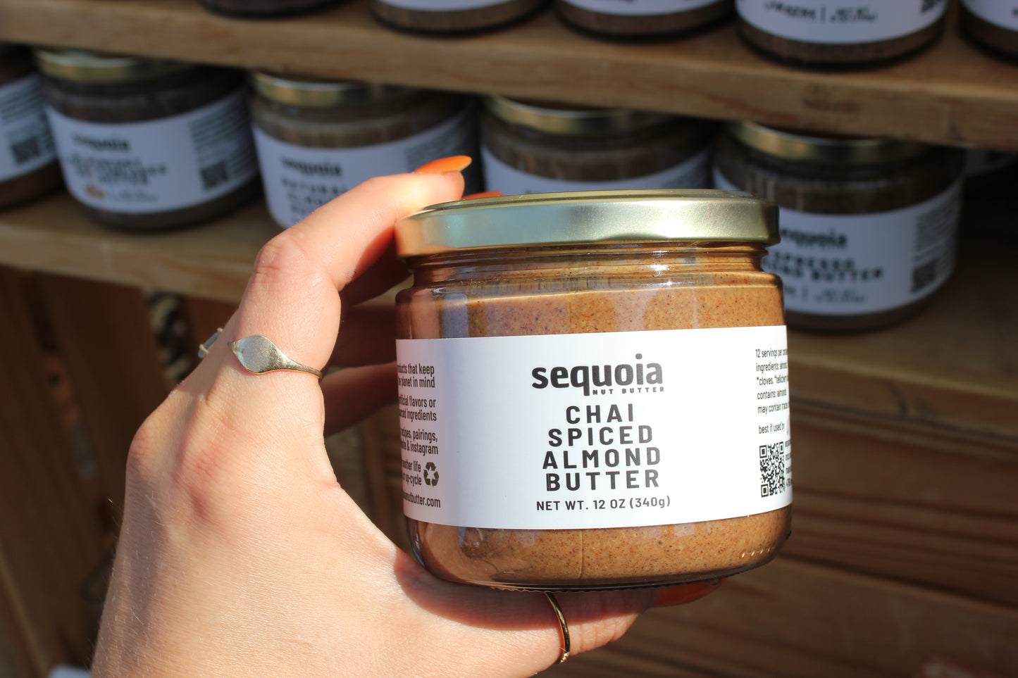 chai spiced almond butter