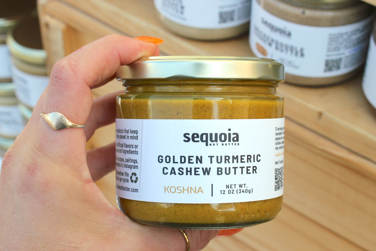 golden turmeric cashew butter