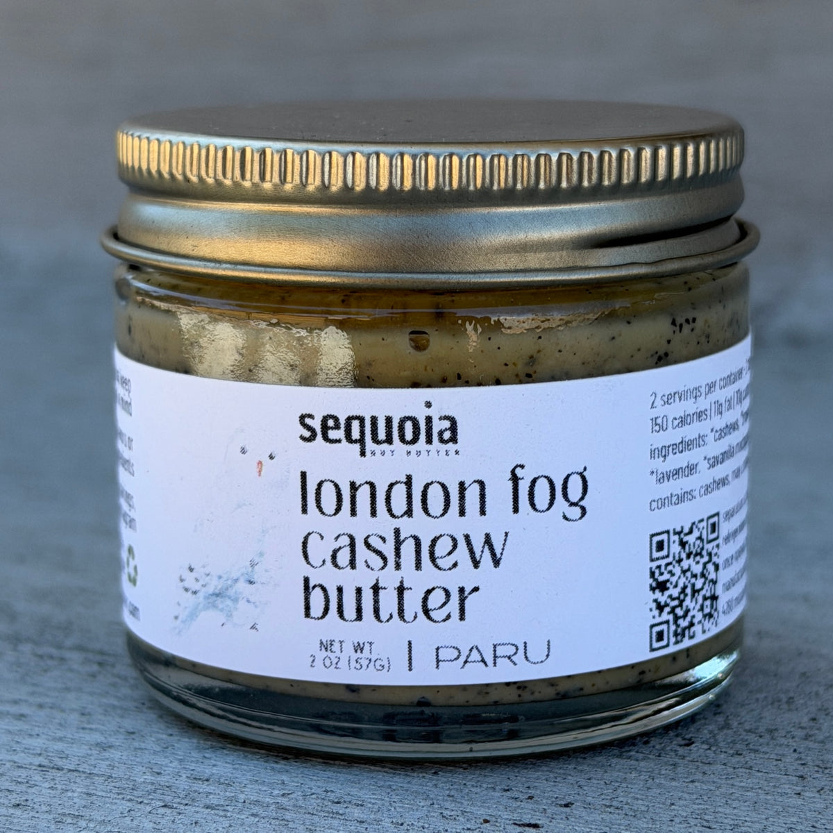 london fog cashew butter