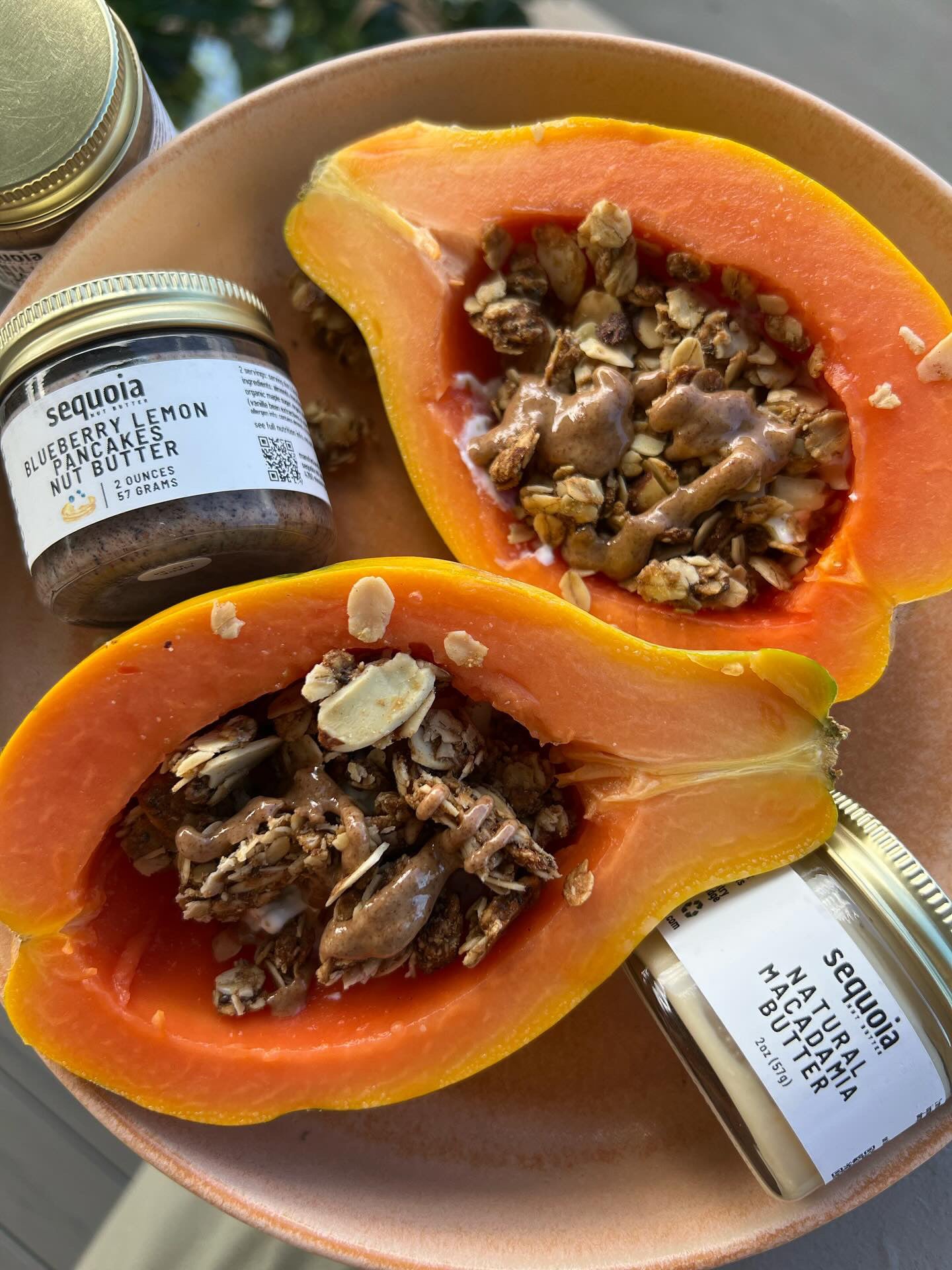 Experience the rich, buttery flavor of our natural macadamia butter, made with one ingredient: premium macadamias. This decadent spread pairs perfectly with pancakes, toast, yogurt, smoothies, or tropical fruits, offering a creamy and indulgent treat for any time of day. Order now from Sequoia Nut Butter.