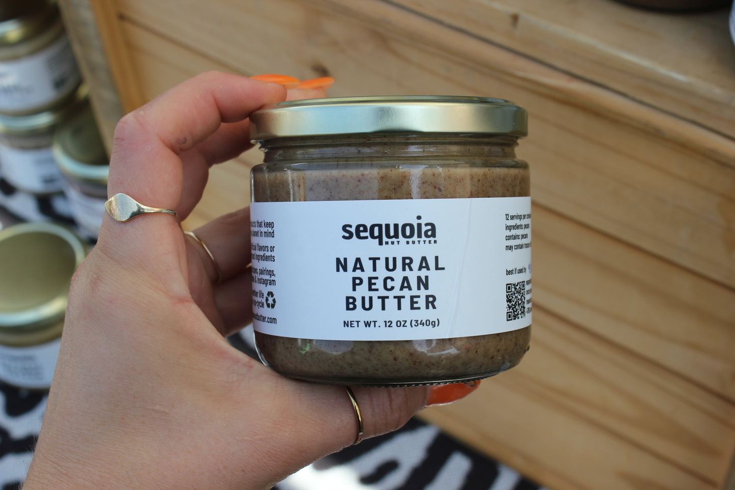 natural pecan butter large jar