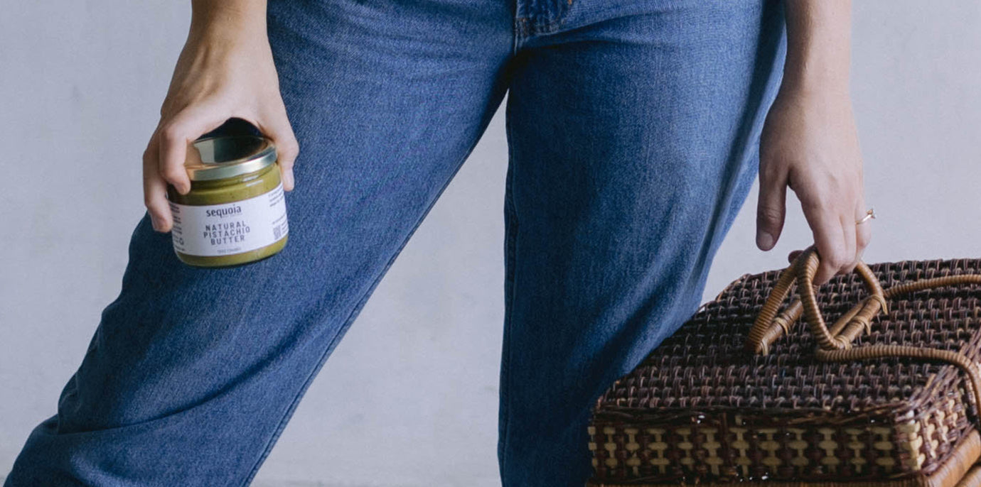 Our natural pistachio butter, made with just one ingredient: premium pistachios. This best-selling spread offers a rich, nutty flavor with a creamy texture that’s perfect for sweet + savory recipes. No added oils or sugars—just the pure, delicious taste of pistachios. Order now from Sequoia Nut Butter.