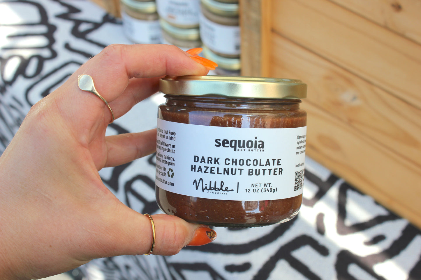dark chocolate hazelnut butter