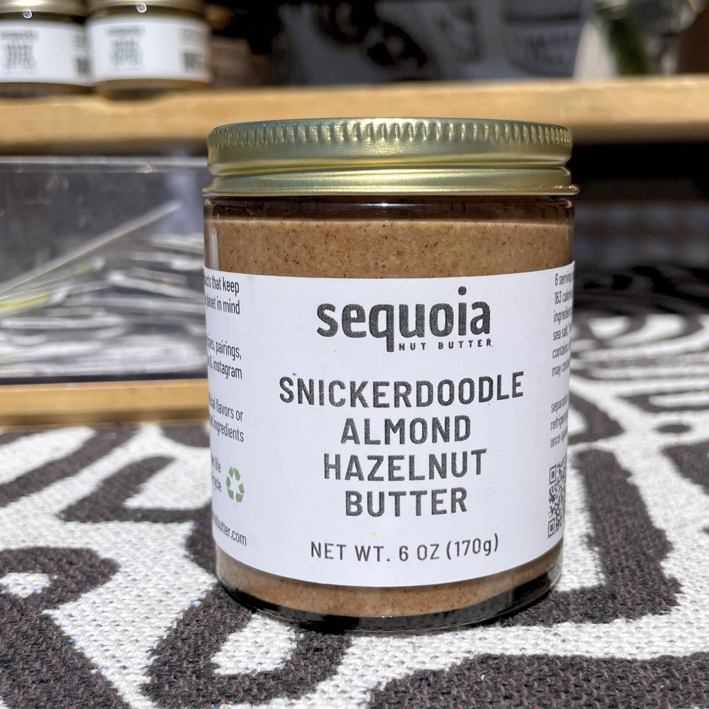 snickerdoodle almond hazelnut butter