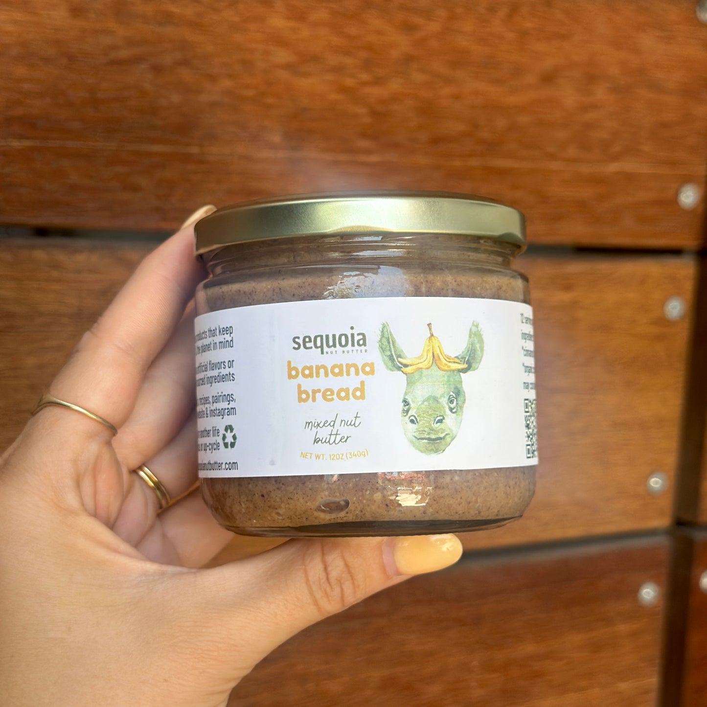 banana bread mixed nut butter