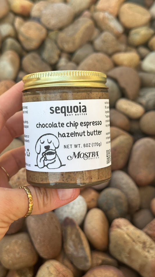 chocolate chip espresso hazelnut butter