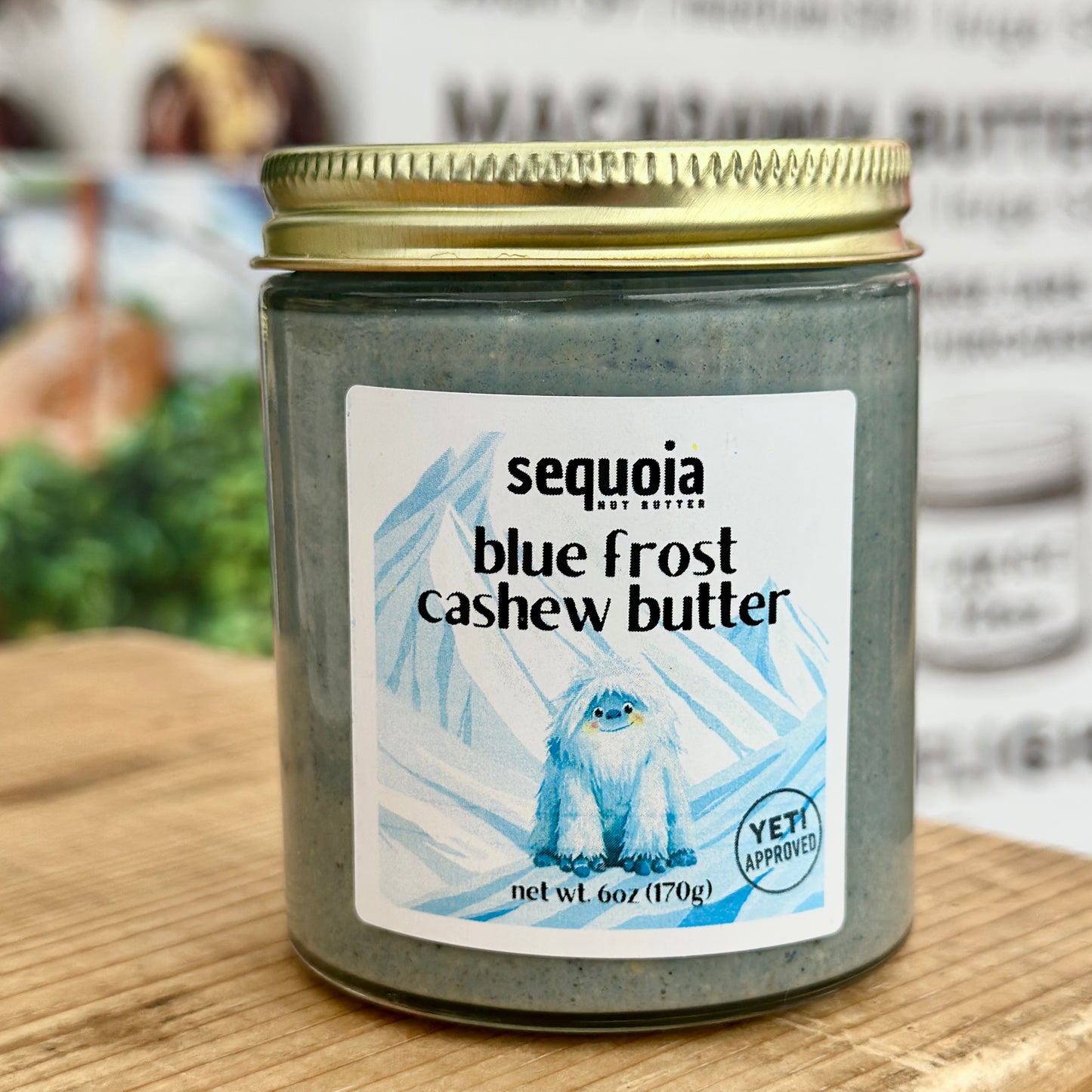 blue frost cashew butter 🎄🎅🏼⭐📖🎁