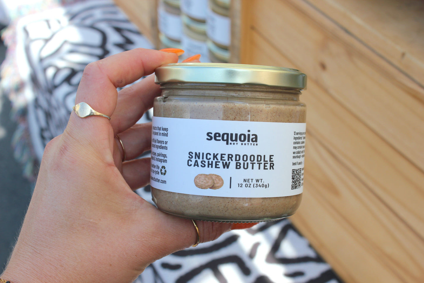 snickerdoodle cashew butter