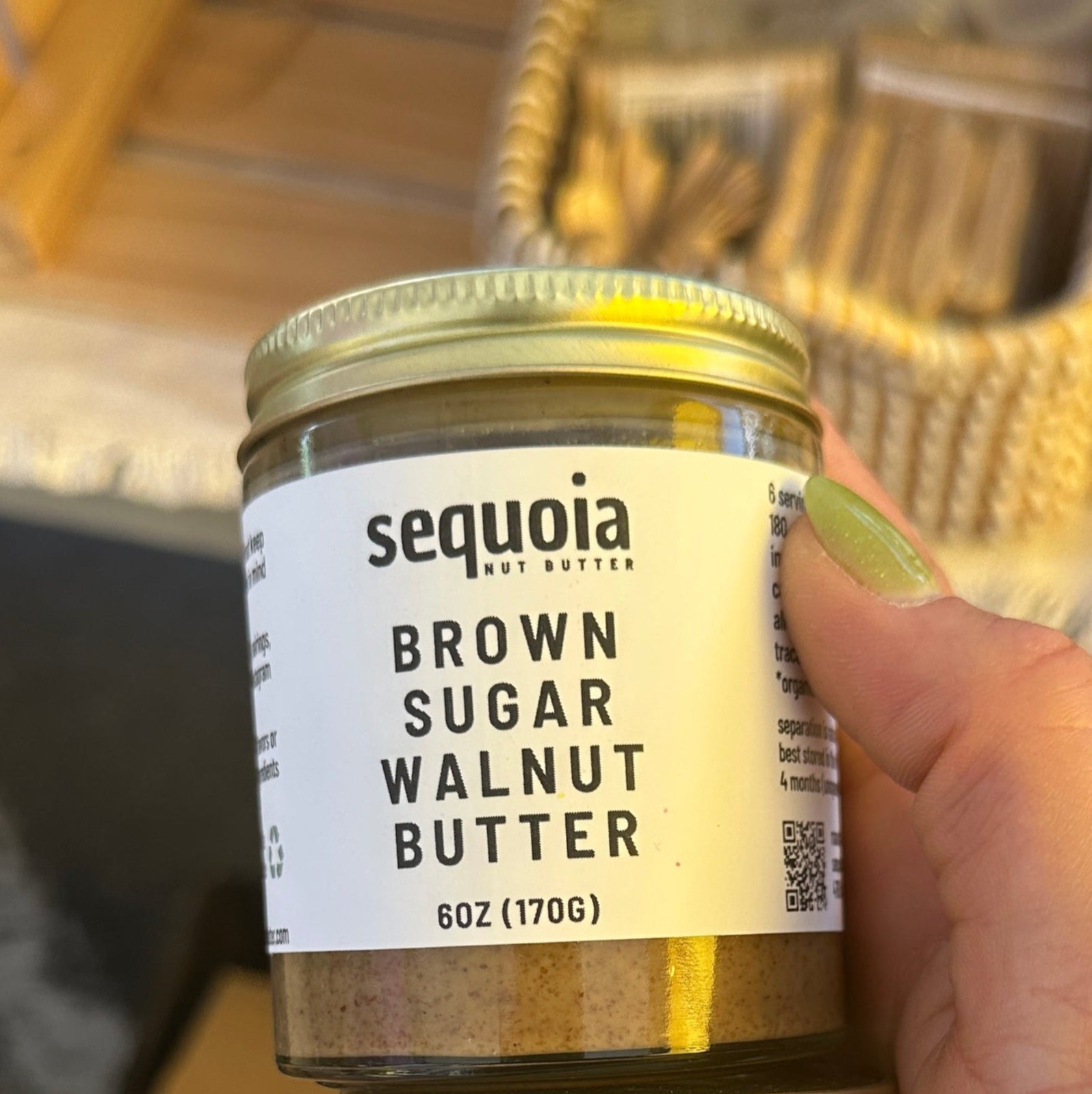 brown sugar walnut butter & crunchy mixed nut butter - sequoia nut butter