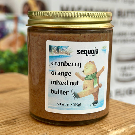 cranberry orange mixed nut butter🎄🎅🏼⭐📖🎁