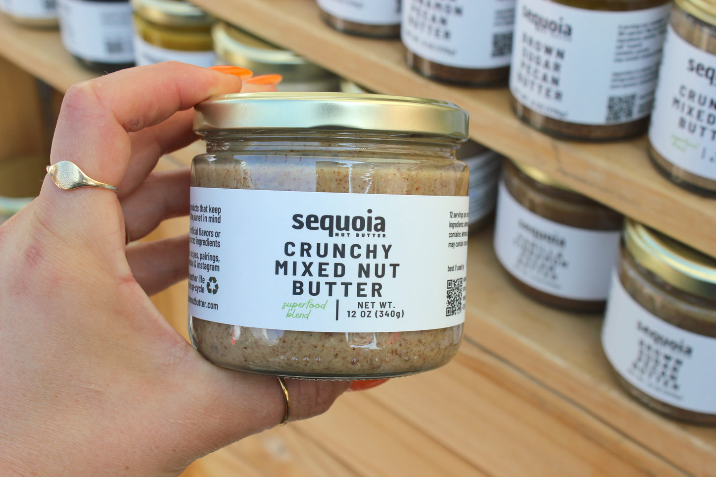 crunchy mixed nut butter