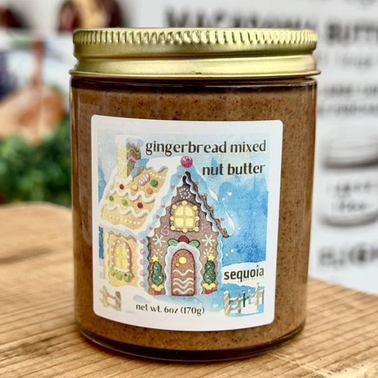 gingerbread mixed nut butter🎄🎅🏼⭐📖🎁