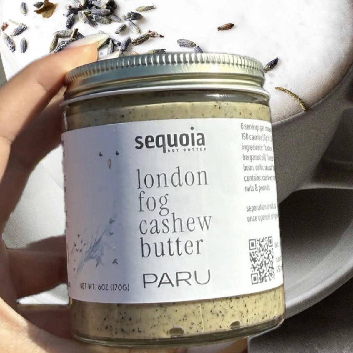 london fog cashew butter