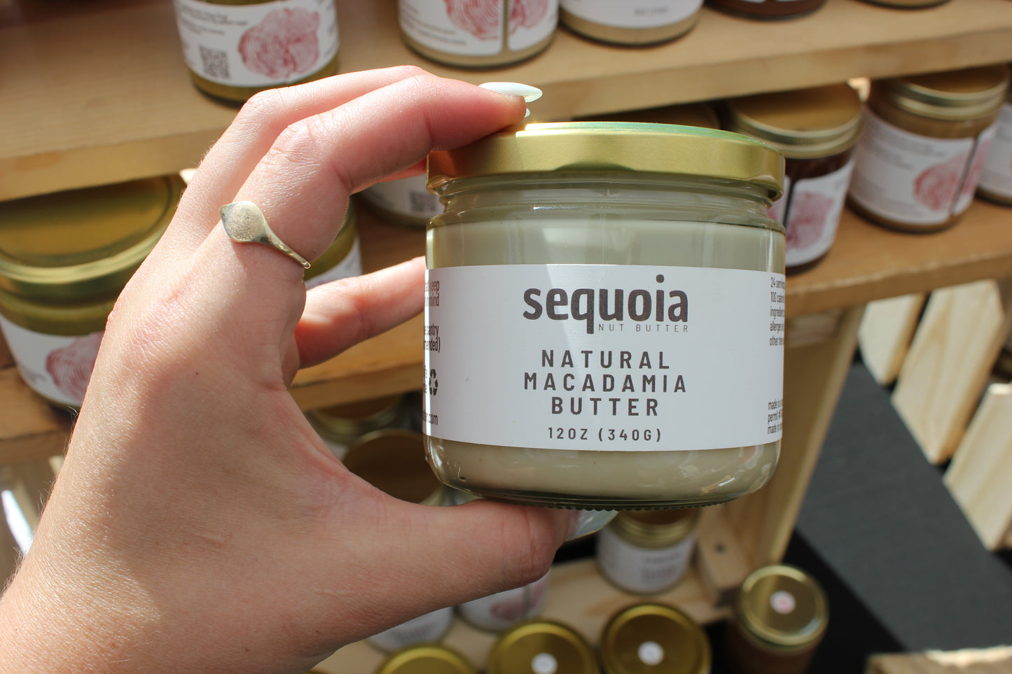 Experience the rich, buttery flavor of our natural macadamia butter, made with one ingredient: premium macadamias. This decadent spread pairs perfectly with pancakes, toast, yogurt, smoothies, or tropical fruits, offering a creamy and indulgent treat for any time of day. Order now from Sequoia Nut Butter.