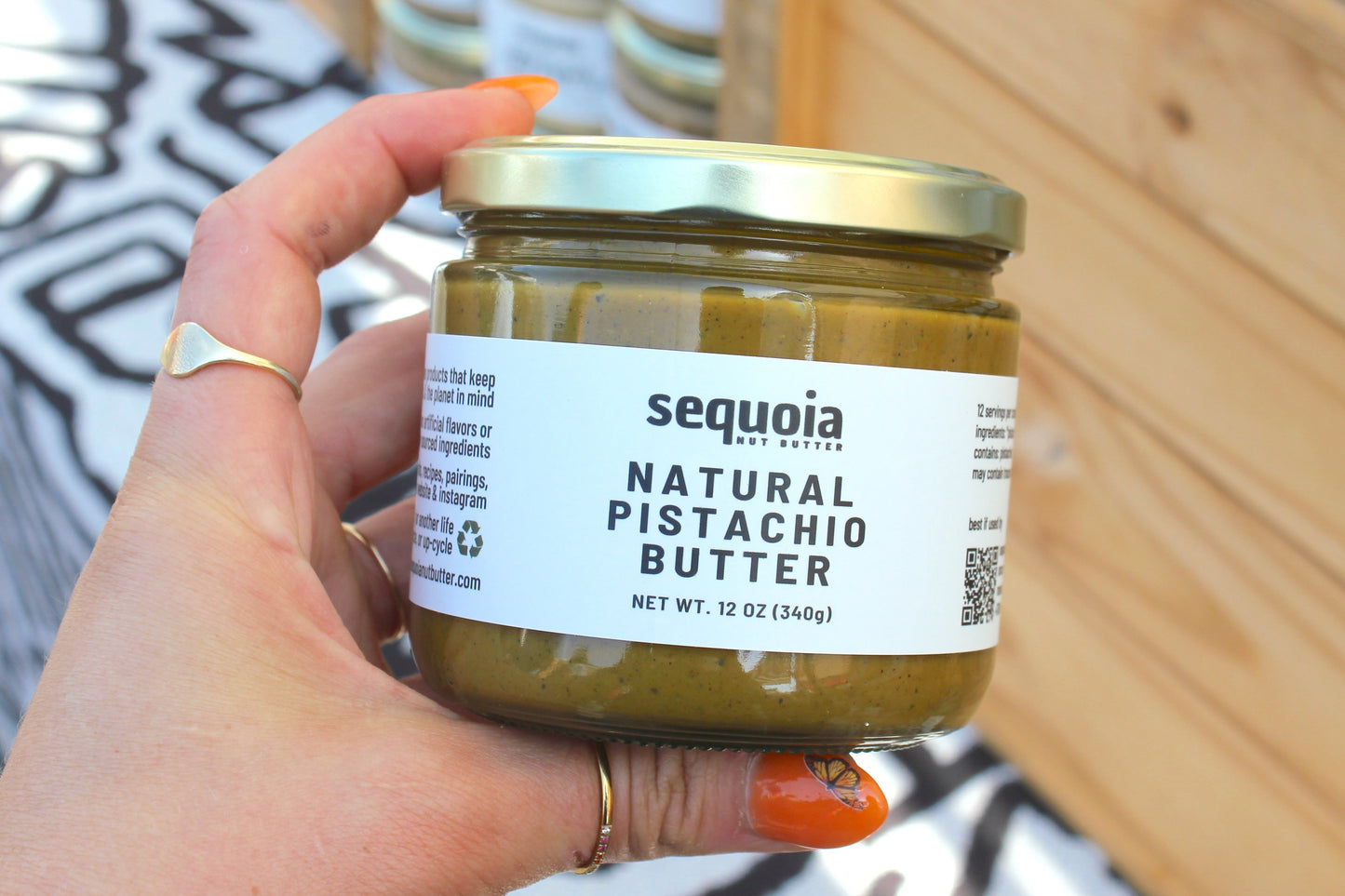 natural pistachio butter