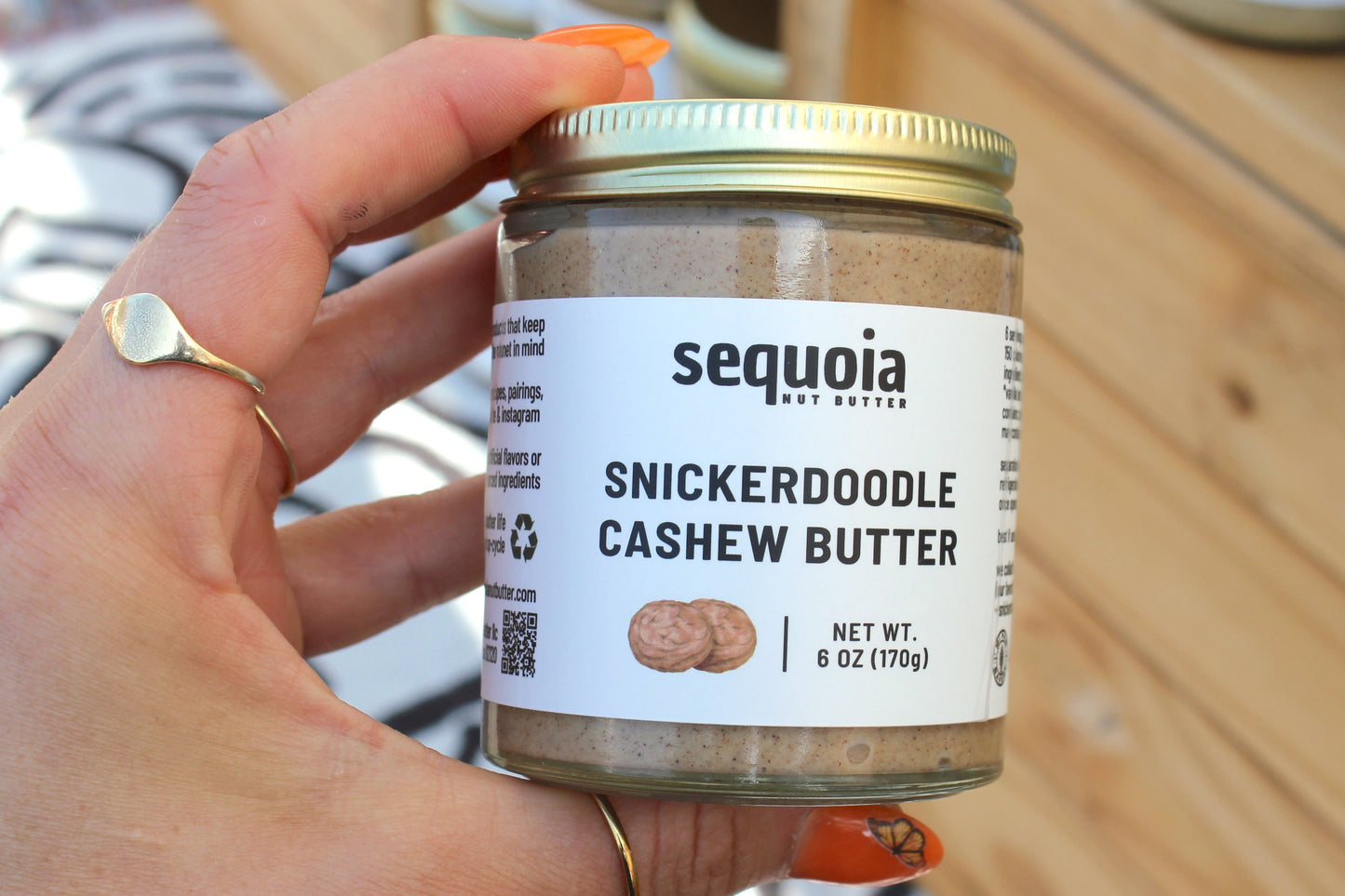 snickerdoodle cashew butter